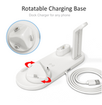 3-in-1 wireless charging station alternate view