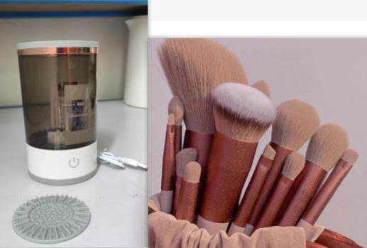 Women Eye Shadow Brush Cleaning Tool Portable Electric Brush