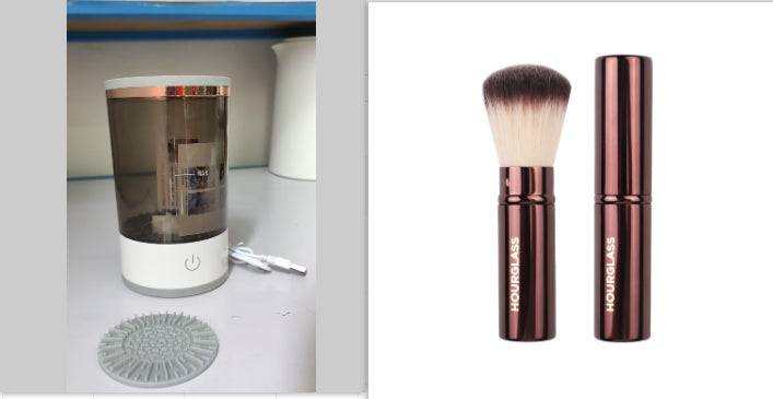 Women Eye Shadow Brush Cleaning Tool Portable Electric Brush