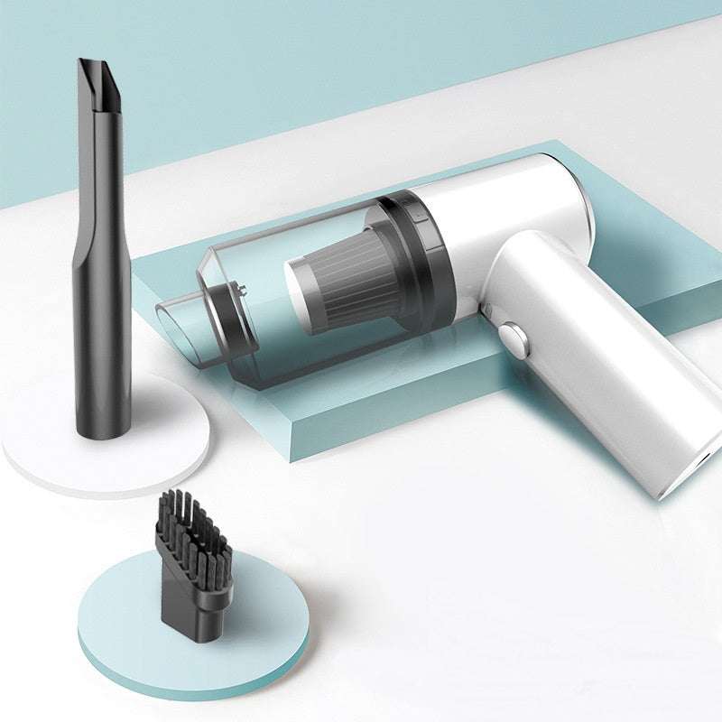 Cordless handheld vacuum cleaner with attachments