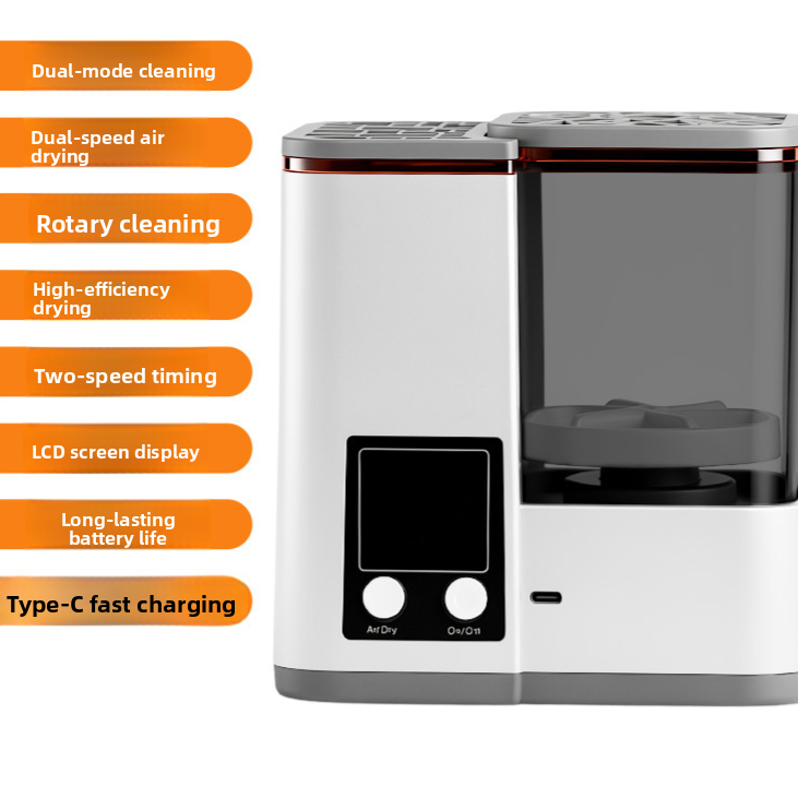 Rechargeable Makeup Brush Cleaner and Dryer – Plug-in White – Ree?s Harbour Home & Lifestyle – image 5 of 7