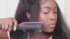 2-in-1 Hair Straightener & Curling Brush