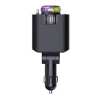 Perfume Starry Sky Car Charger plugged into 12V car socket in use